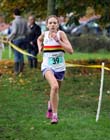 Rosie Murton (Alnwick) wins the Under-17s womens North East Harrier League, Blaydon. Photo: David T. Hewitson/Sports for All Pics